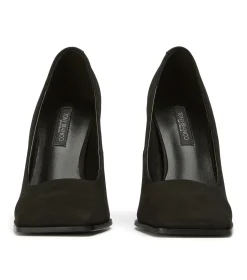 Lila Black Nubuck