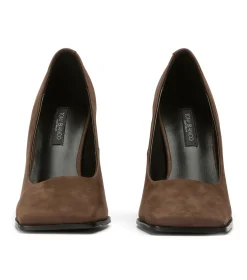 Lila Espresso Nubuck