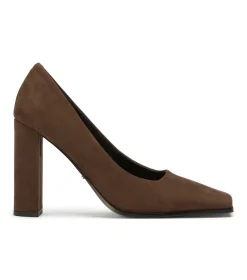Lila Espresso Nubuck
