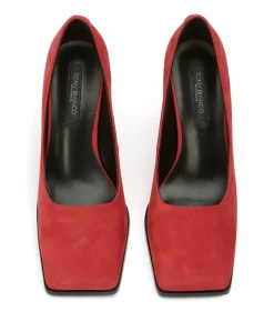 Lila Tomato Nubuck