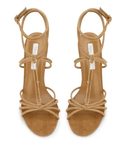 Lonnie Taupe Suede