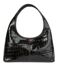 Lula Burgundy Croc Shine
