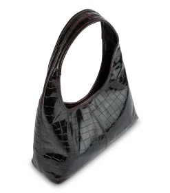Lula Burgundy Croc Shine
