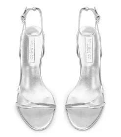 Mariah Silver Nappa Metallic