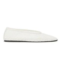 Mazey White Mesh