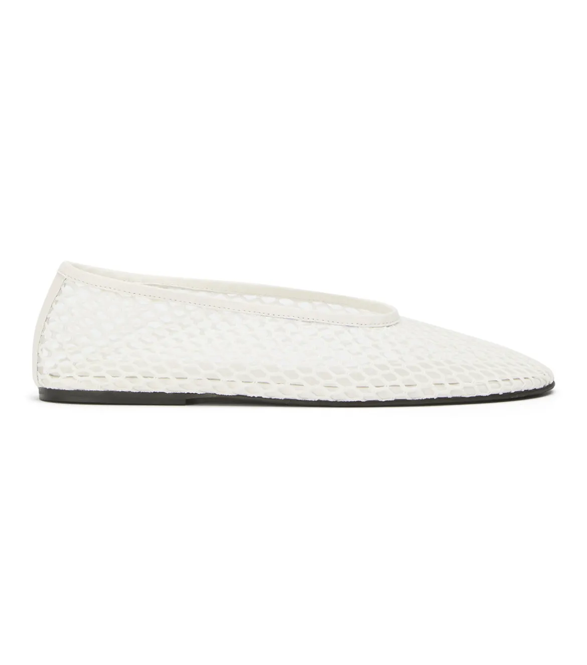 Mazey White Mesh