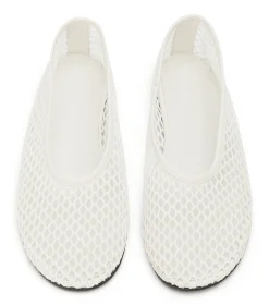 Mazey White Mesh