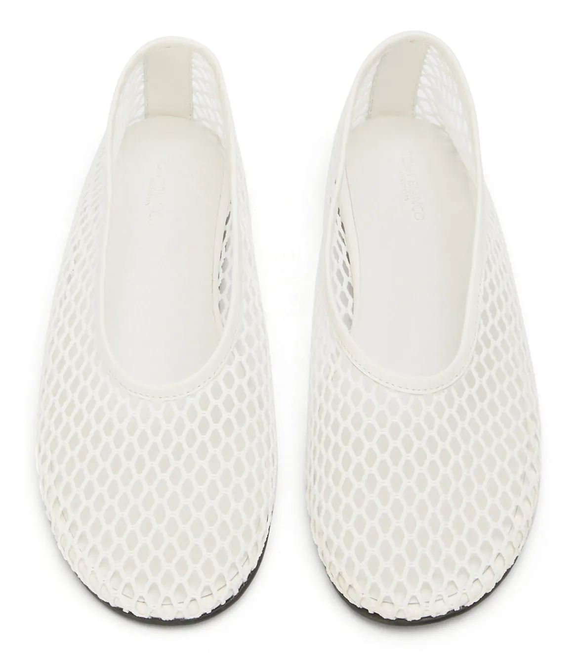 Mazey White Mesh