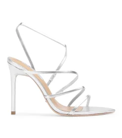 Milana Silver Nappa Metallic