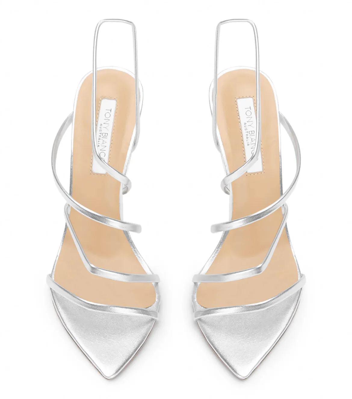 Milana Silver Nappa Metallic