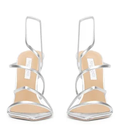 Milana Silver Nappa Metallic