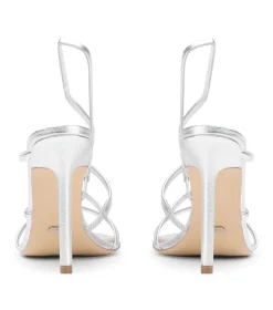 Milana Silver Nappa Metallic