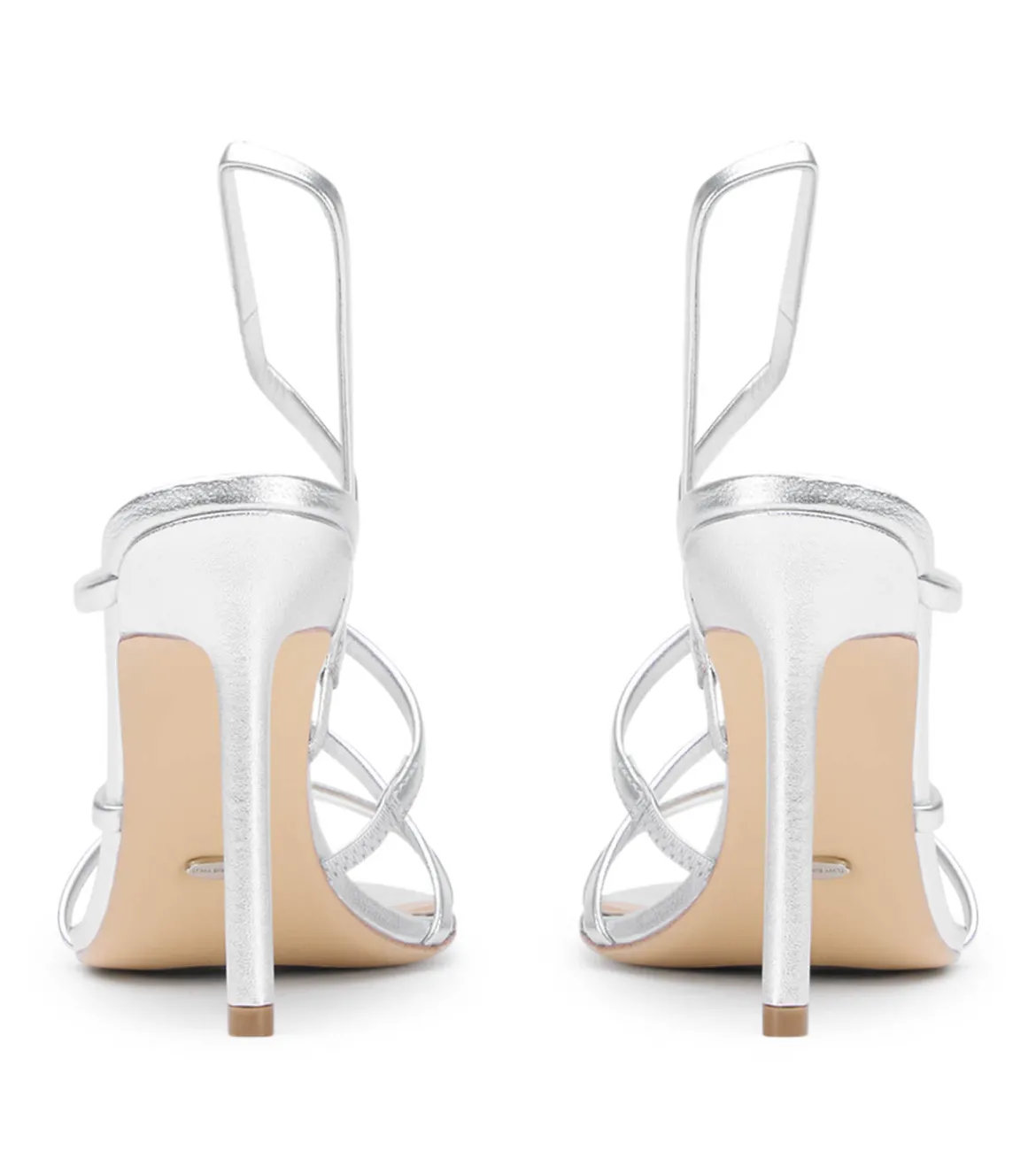 Milana Silver Nappa Metallic