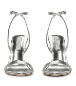 Milos Silver Nappa Metallic