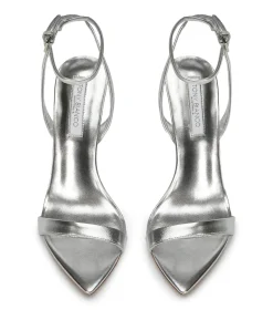 Milos Silver Nappa Metallic