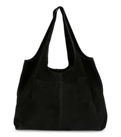 Mily Black Suede