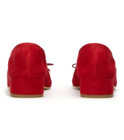 Moma Red Suede