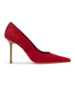 Niki Scarlet Suede