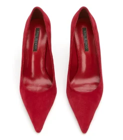 Niki Scarlet Suede