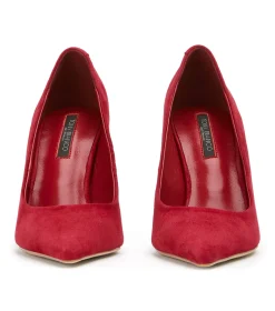 Niki Scarlet Suede