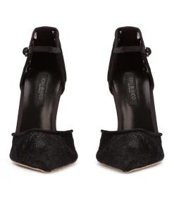 Nina Black Brocade