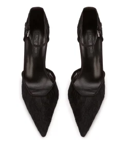 Nina Black Brocade
