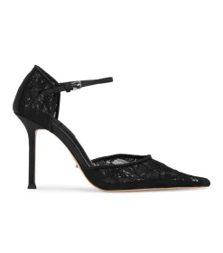 Nina Black Brocade