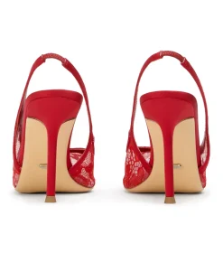 Noni Red Brocade