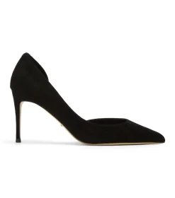 Paris Black Suede