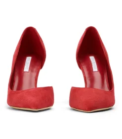 Paris Red Suede