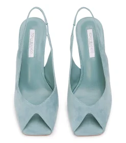 Peggy Denim Suede