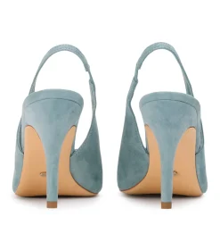 Peggy Denim Suede