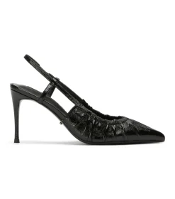 Presh Black Nappa Patent