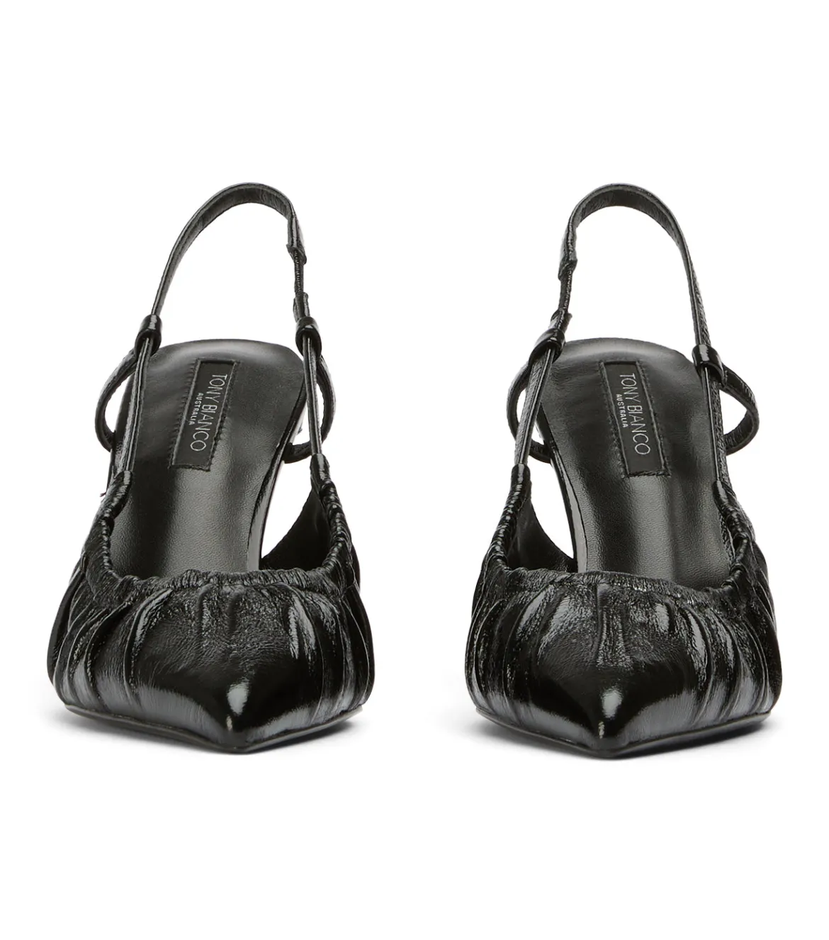 Presh Black Nappa Patent
