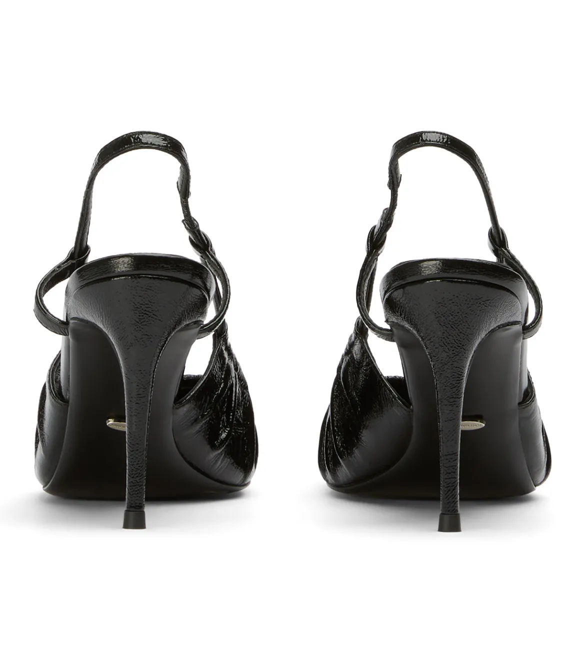 Presh Black Nappa Patent