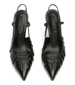 Presh Black Nappa Patent
