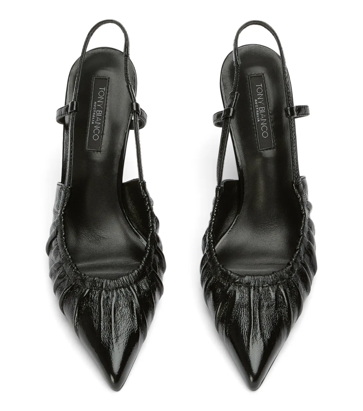 Presh Black Nappa Patent