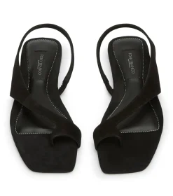Roma Black Suede