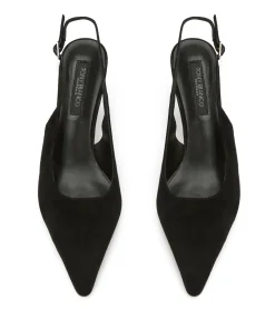 Samar Black Suede