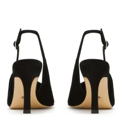 Samar Black Suede
