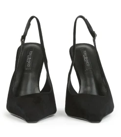 Sassy Black Suede