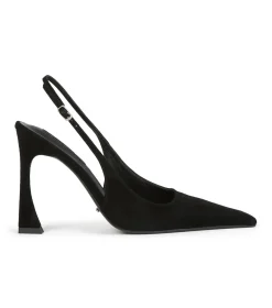 Sassy Black Suede