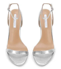 Skye Silver Nappa Metallic