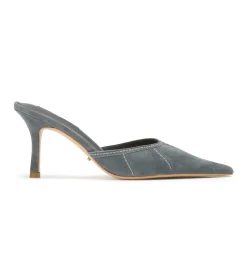 Sophie Steel Suede