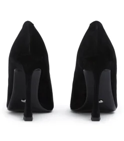 Swish Black Suede