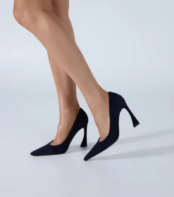 Swish Navy Suede