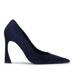 Swish Navy Suede