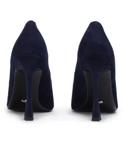 Swish Navy Suede