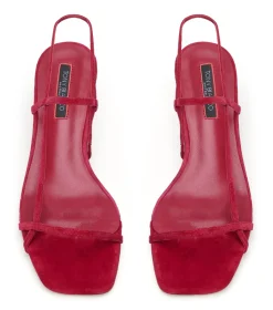 Tiffany Scarlet Suede