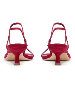 Tiffany Scarlet Suede